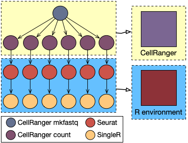 Single-cell sequencing pipeline